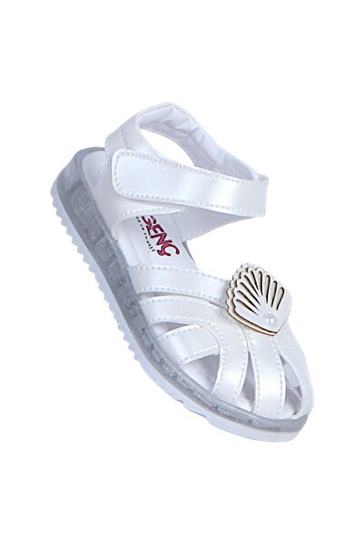 ŞİRİNGENÇ Şirin Genç Şg9 White Girl Child Sandals