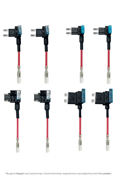 CONOCER Redtiger Uyumlu (TYPE-C) Park Modu Akü Bağlantı Kablo Kiti / Hardwire Kit F7N, F8, F9, F17, A6 ...