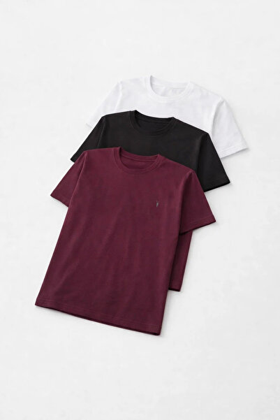 COMBİNE MİCHAİL Pantaloni negri in pentru bărbați cu talie elastică