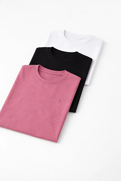 COMBİNE MİCHAİL Pantaloni negri in pentru bărbați cu talie elastică