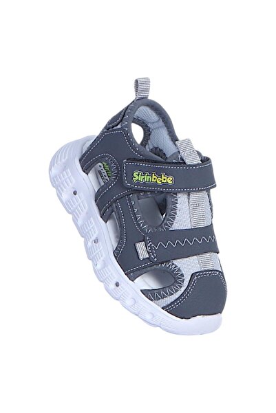 ŞİRİNGENÇ Şirin Genç Şg10 Gray Lighted Boy Sandals