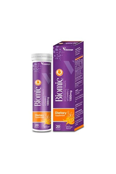 Vitasand Vitasage Biomic Vitamin C effervescent Tablets