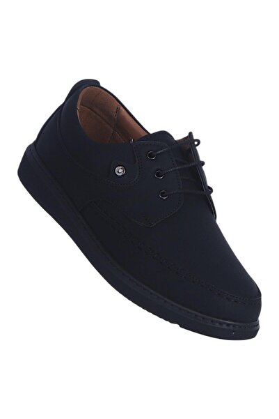 Ayakcenter Wipclark Bound Black Nubuck Men's Casual Shoes