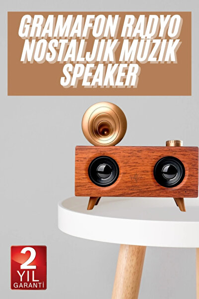 Epilons Gramophone Nostalgic Radio High Sound Quality USB Tf Card Aux