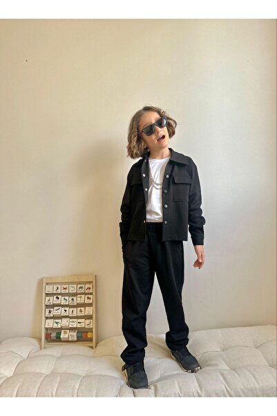 WİKİBOOM Boy's Top and Bottom 2-Piece Set