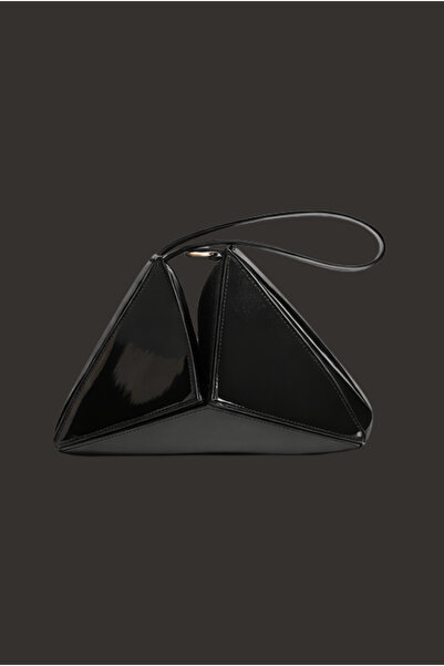 Mupa Shoes Geantă de mână și de umăr pentru femei NEGRĂ