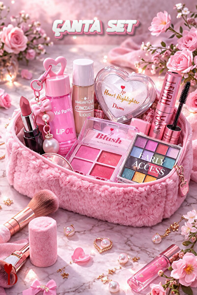 Dami Beauty 8’li Makyaj Seti – Işıltılı ve Eksiksiz Güzellik Deneyimi