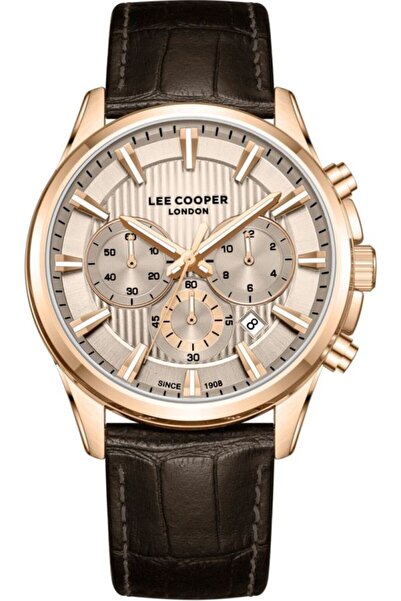 Lee Cooper ساعة يد رجالية LC08239.472-NM مع تقويم