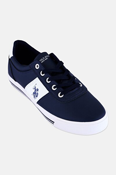 U.S. Polo Assn. Men Brand Logo Lace Up Casual Shoes, Navy