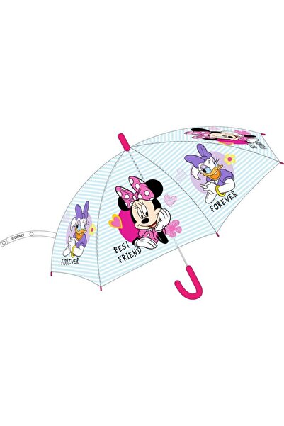 Disney Automatic Umbrella, Best Friends Forever, Minnie, Multicolor, 61 cm