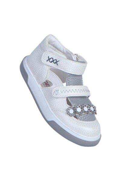ŞİRİNGENÇ Şirin Genç Şg4 White Girl Child Sandals