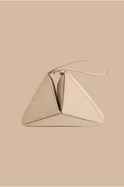 Mupa Shoes Women's Hand and Shoulder Bag Beige