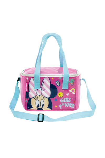 Disney Thermal Bag, Minnie Mouse, Girl Power, Pink, 25 x 15 x 16 cm