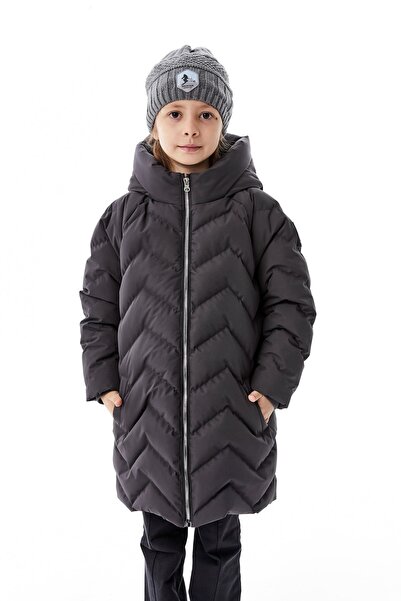 benitto kids Κοριτσίστικα με κουκούλα Χειμερινά Φουσκωτό Παλτό 51353