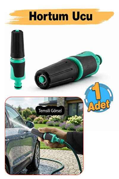 Badem10 Ayarlanabilir Hortum Ucu Fıskiye Araba Yıkama Bahçe Sulama Temizleme ...
