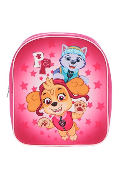 PAW PATROL 3D Polyester Backpack, Skye and Everest, Pink, 36x10x26 cm