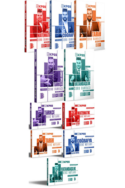 Benim Hocam Yayınları 2026 KPSS GK-GY Ders Notları ve Soru Bankası Seti