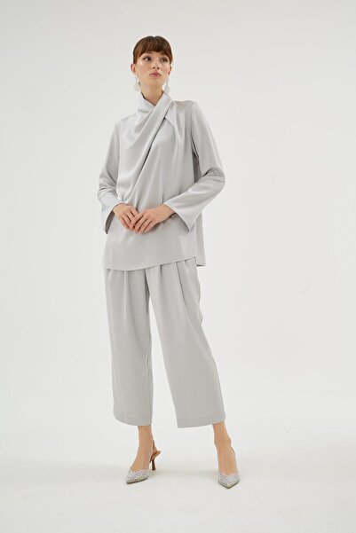 CRISTALLE PANTS Gümüş