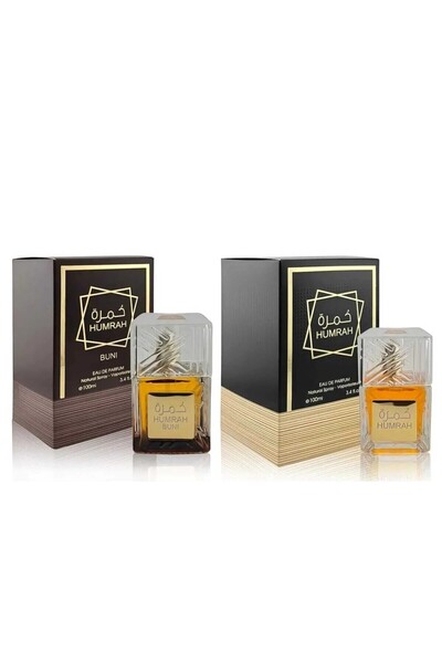 LAMAR Pack of 2 unisex perfumes Humrah 100ml + Buni 100ml