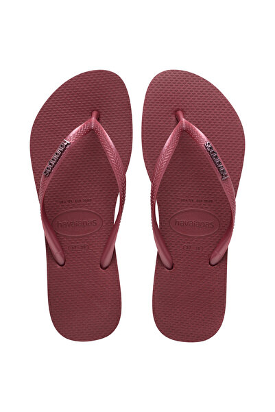 Havaianas Șlapi subțiri metalici cu logo 4119875
