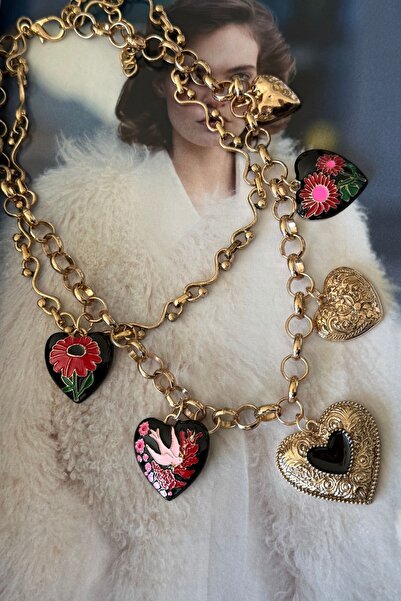 Trendy Butik قلادة ماركة في آي بي هارت موديل كوليه