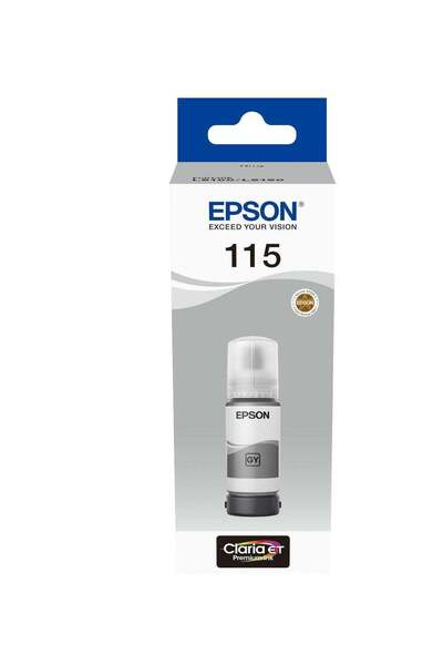 Generic EPSON 115 Eco Tank Ink Bottle - C13T07D54A Grey