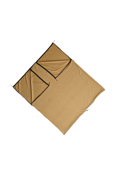 Naturecamp Seyi Camel Combinable Double Fleece Camping Sleeping Bag - Blanket Bed Sheet Ykk Fer