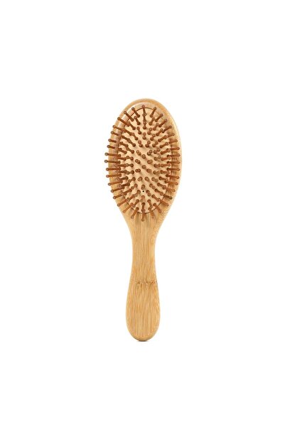 Naturachi Oval Bamboo Tooth Comb Wooden Hair Brush