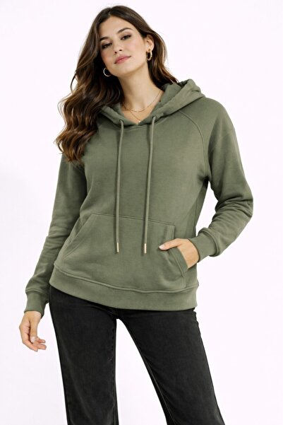 CGA Hanorac de damă basic Hanorac cu glugă