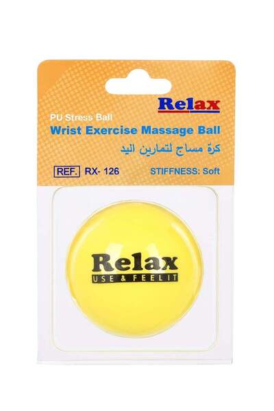 Relax كرة تدليك لتمارين المعصم (مقاومة خفيفة)