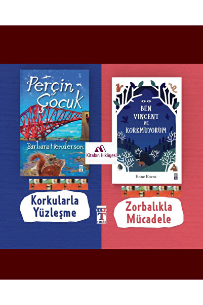 Genç Timaş 6.7.8. SINIF- Ben Vincent ve Korkmuyorum, Perçin Çocuk(2KİTAP)