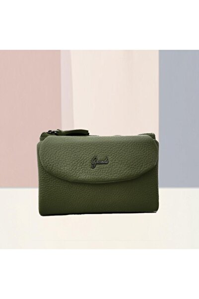 Grande Real Leather Women's Wallet Medium Size Genuine Leather