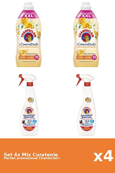 Chanteclair Set 4 Mix Curatenie Chanteclair: Marsilia, Portocale