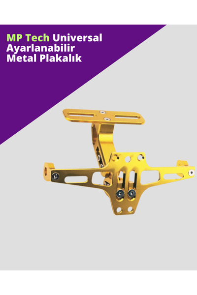 MP Tech Universal Ayarlanabilir Metal Plakalık