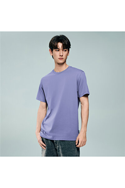 Giordano Men’s Relaxed Waffle Crew Neck Short Sleeve Tee