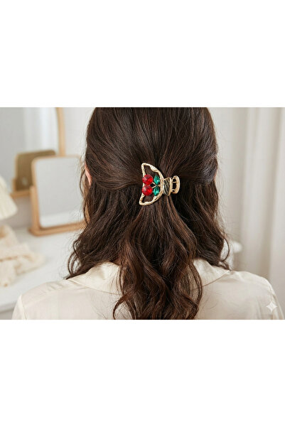 iky aksesuar İky Akseusar Metal Cherry Buckle Small Size