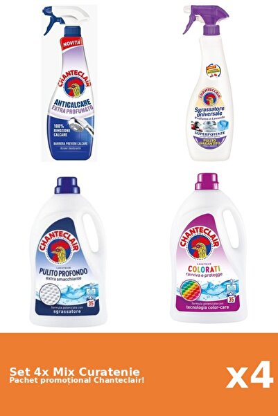 Chanteclair Set of 4 Chanteclair Cleaning Mix: Classic, Color, Scented, White...