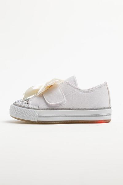 Pabuçland حذاء رياضي مضاء للأطفال من نوع Orthopedic Girls Daily Stoned Bowkno...