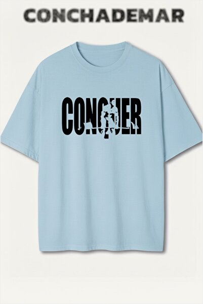 Vordevia Sporcu με τύπωμα Premium oversized Βαμβάκι μπλουζάκια