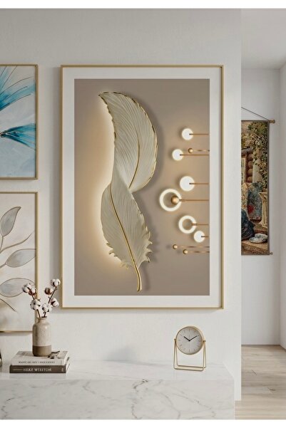 best power Modern "Feather of Light" Wall Sconce - A touch of contemporary lu...