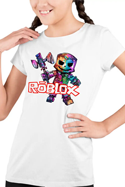 OEM Kids Girls Roblox Gamer T-Shirt