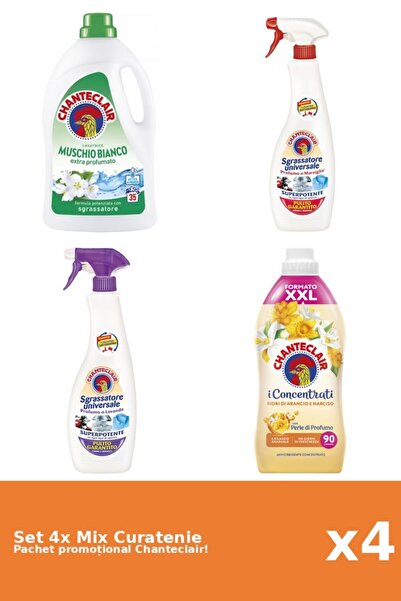 Chanteclair Set 4 Chanteclair Cleansing Mix: Marseille, Orange, White Musk