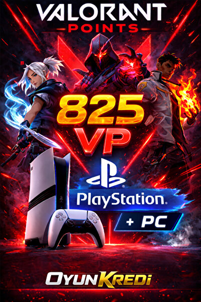 Riot Games Valorant 825 VP | PC & PlayStation PS5