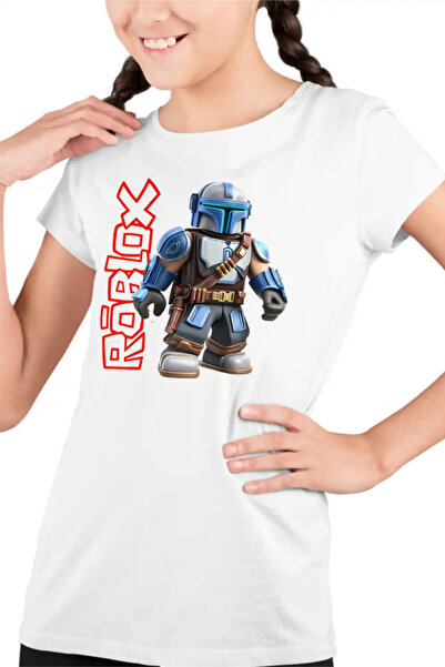 OEM Tricou Copii Fete Roblox Mandalorian Star Wars