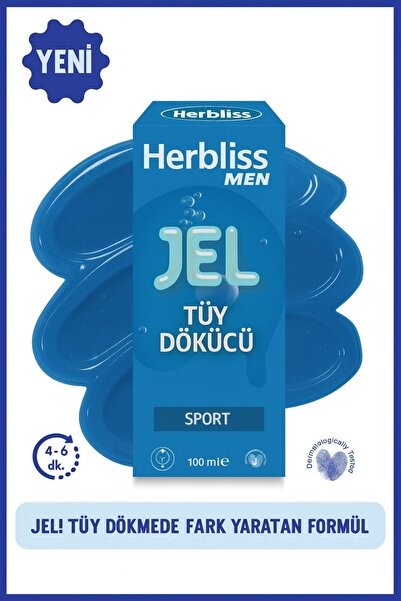 Herbliss Remove Gel Hair Removal Men Sport 100 ml