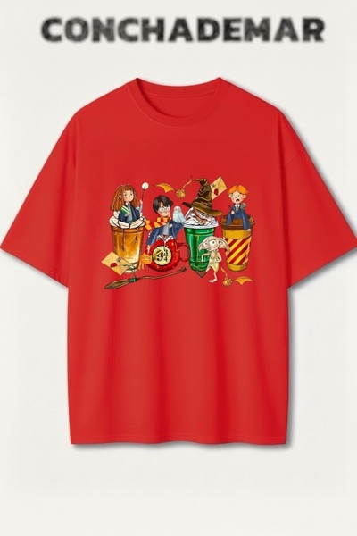 Vordevia تي شيرت بنا سبيشل ديزاين مطبوع بريميوم كبير الحجم مكون من قطن قطع