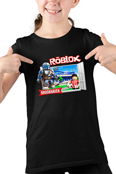 OEM Tricou Copii Fete Brookhaven Roblox Mandalorian