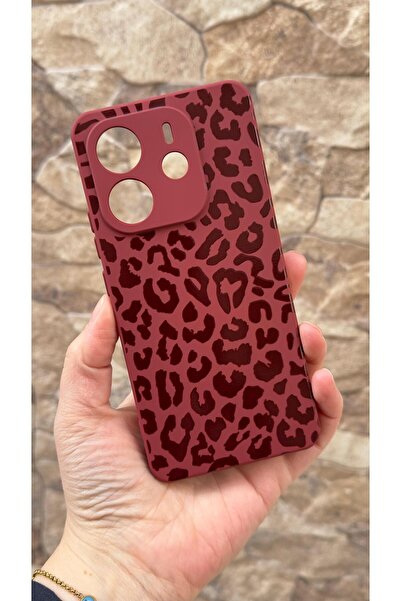 Vip Case Redmi Note 14 Compatible Leopard Printed Pack Silicone Shock-Absorbi...