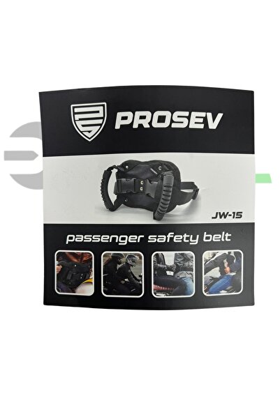 Prosev Motosiklet Artçı Güvenlik Kemeri Ayarlanır Tutunma Aparatı