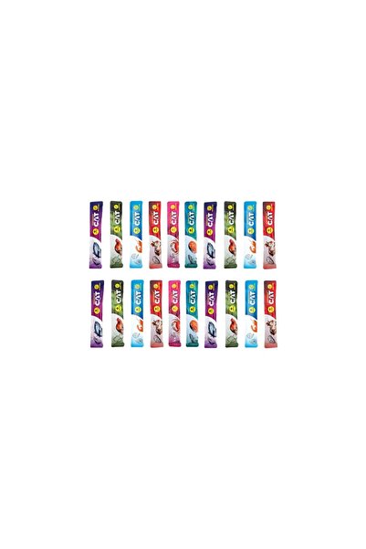 Eurocat EuroGold Creamy Cat Mix Karışık Krema Sıvı Kedi Ödül Maması 60 Adet X...